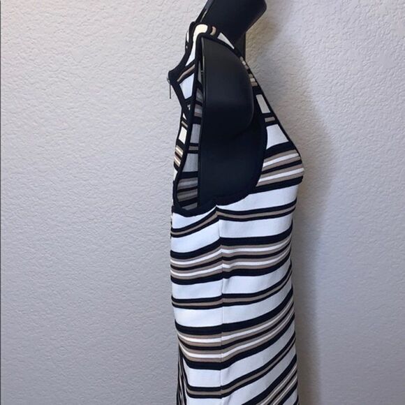 𝅺FELICITY & Coco Bodycon Bandage Striped Dress - Picture 7 of 11